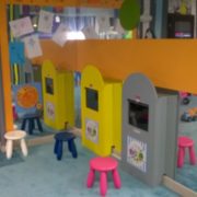 Interactive kids corner